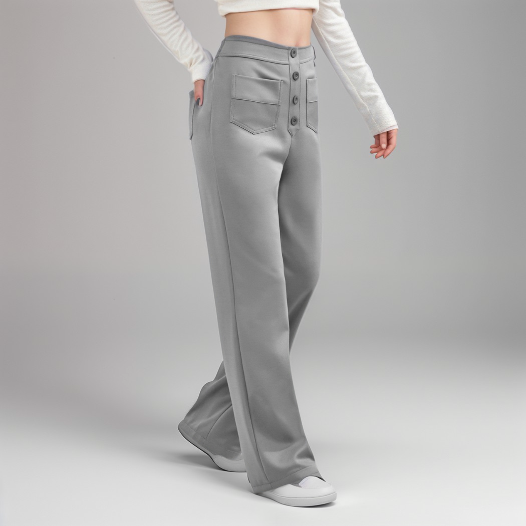 De Elsa Stretch Fit | Elastische broek met hoge taille | 1+1 GRATIS