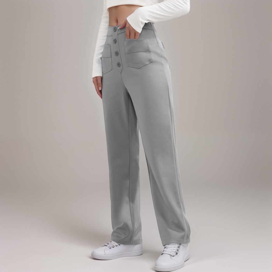 De Elsa Stretch Fit | Elastische broek met hoge taille | 1+1 GRATIS
