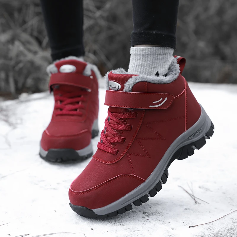 Orthopédische Snowboots Dames/Heren (breed & rits-vrij)