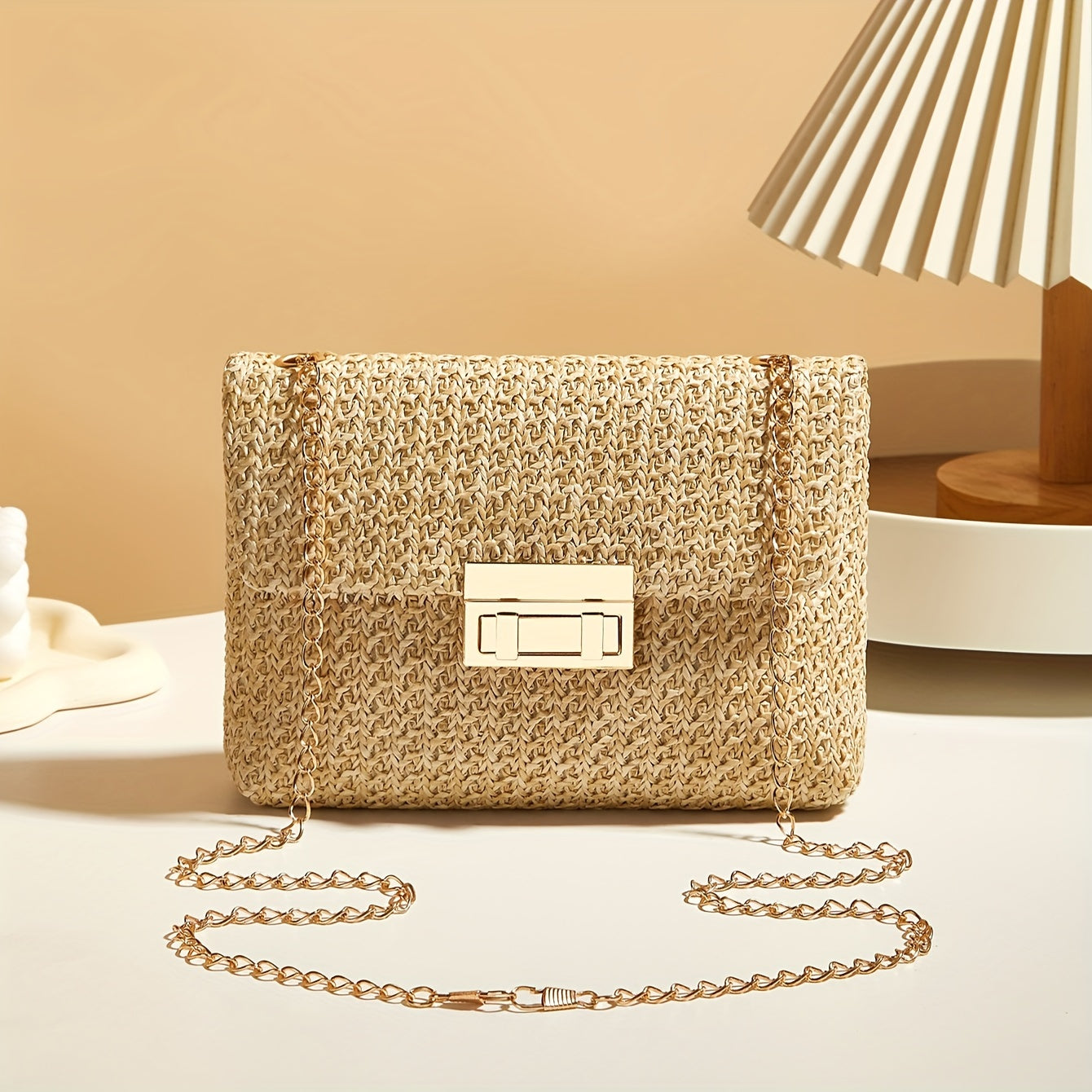 Belle & Co - Geweven Schoudertas