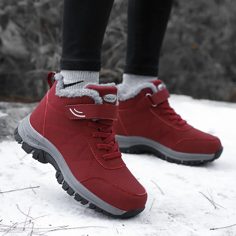Orthopédische Snowboots Dames/Heren (breed & rits-vrij)