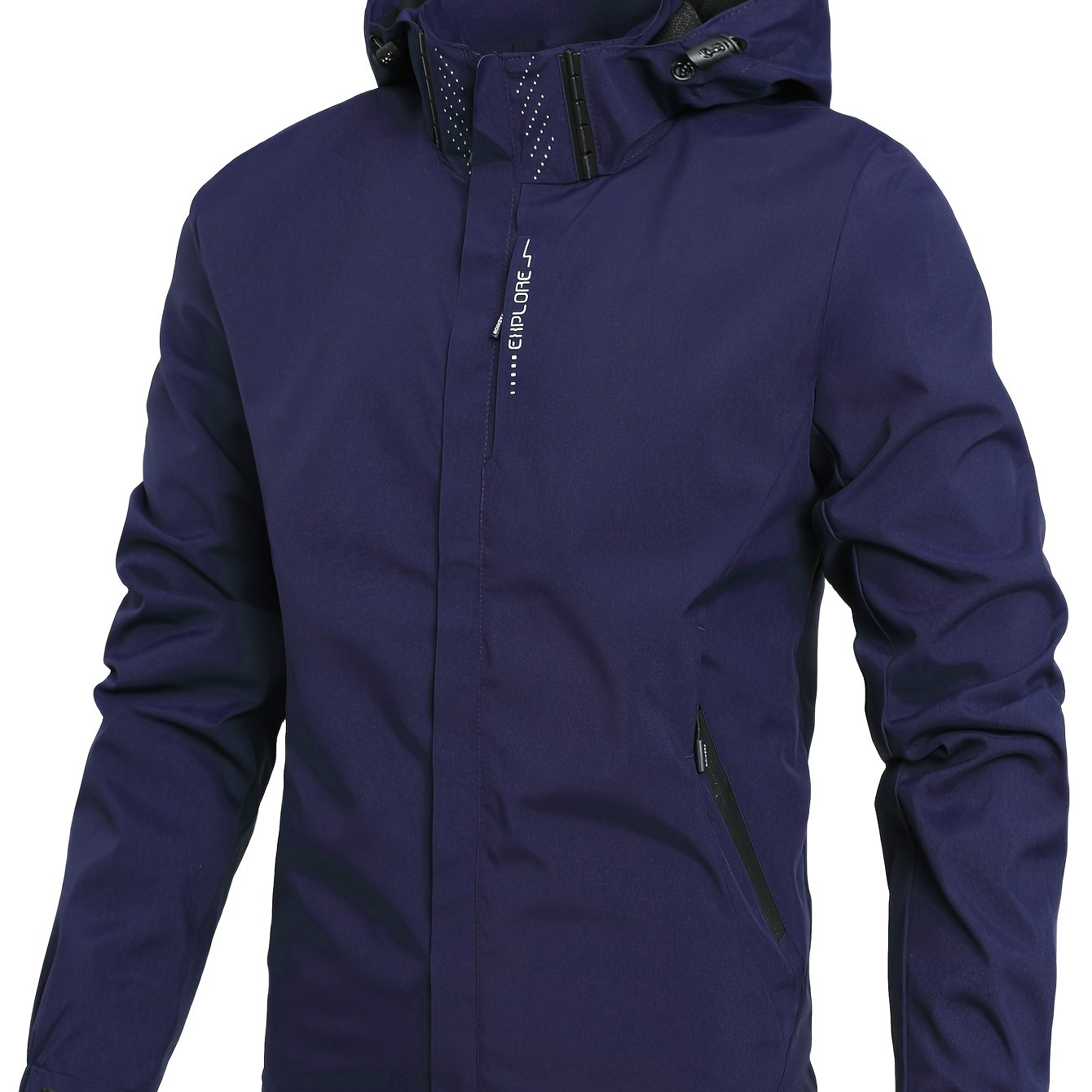 Heren losse buitenfietsen casual mode capuchon trui windjacke jack