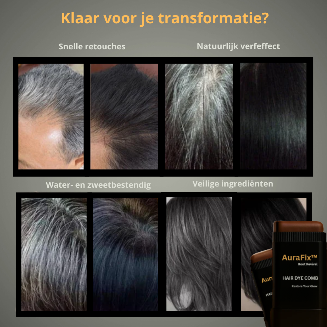 AuraFix - Root Revival Hair Dye Comb