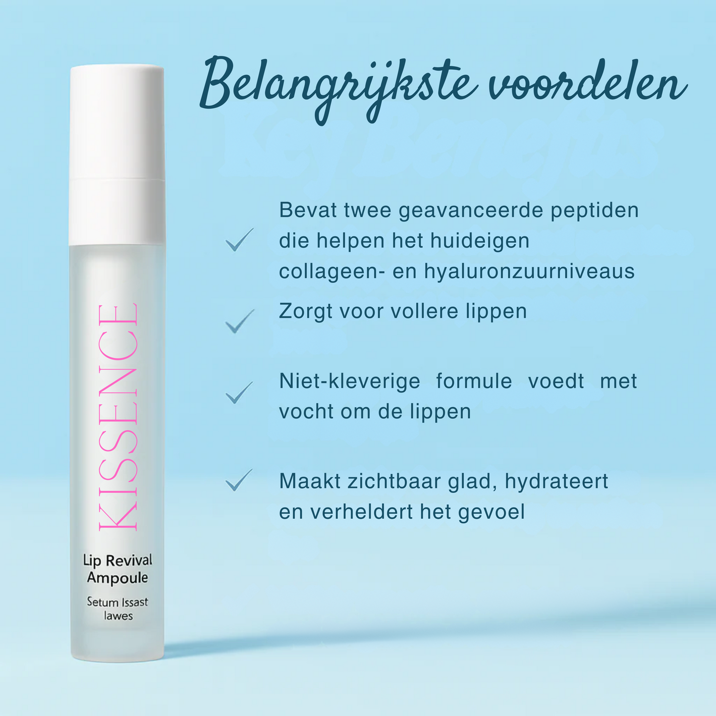 Kissence – Voor volle, gehydrateerde lippen
