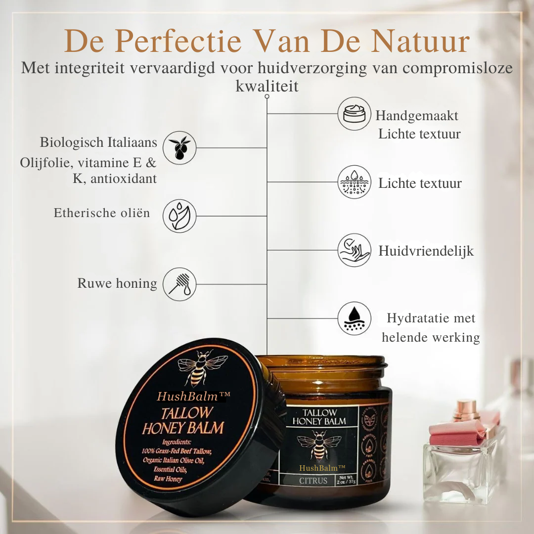 HushBalm – Voor een kalme, gezonde en stralende huid