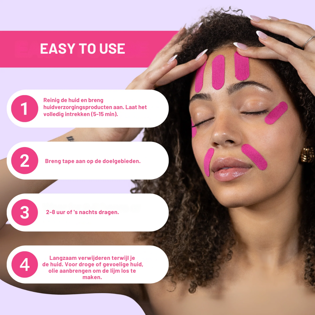Nutrévo – SkinSculpt-tapes geven je een natuurlijke glans