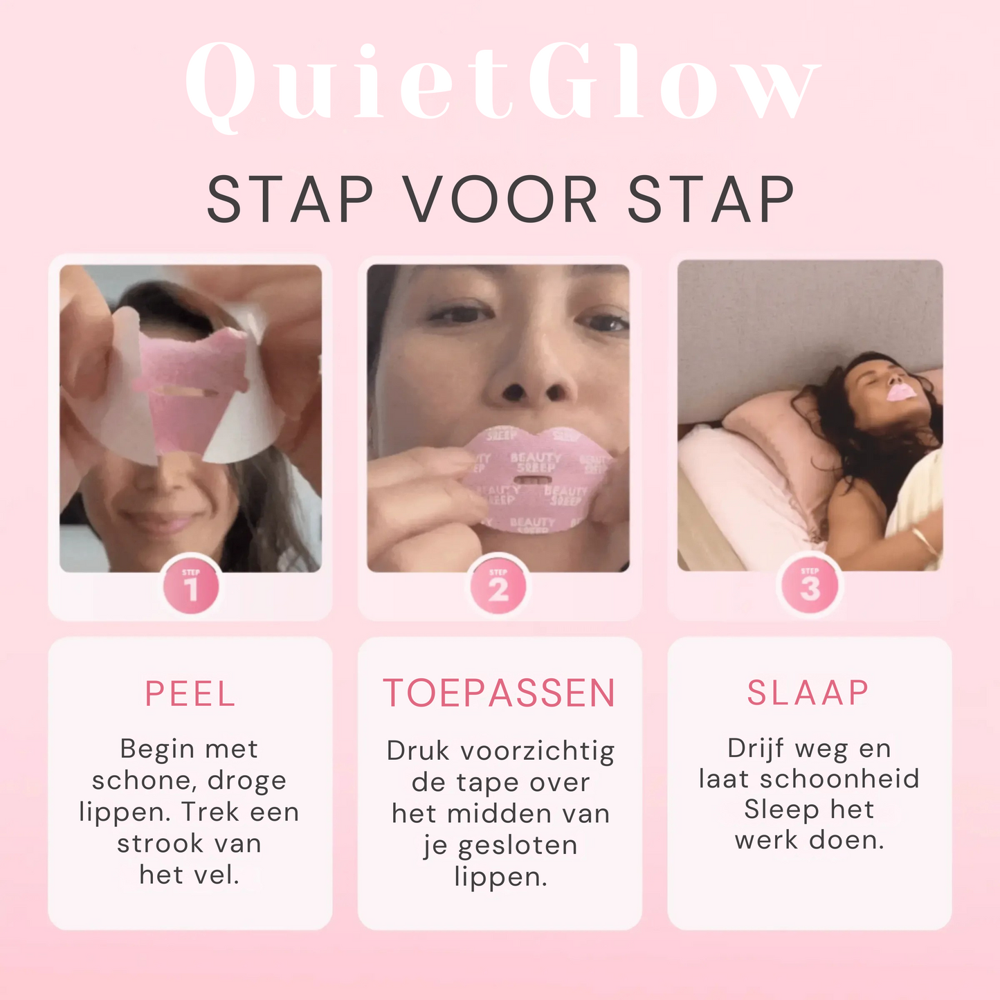 QuietGlow – Snurk-vrije slaap Rustig en stil