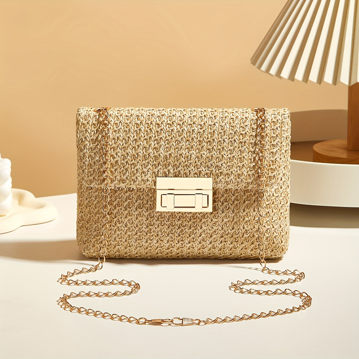 Belle & Co - Geweven Schoudertas