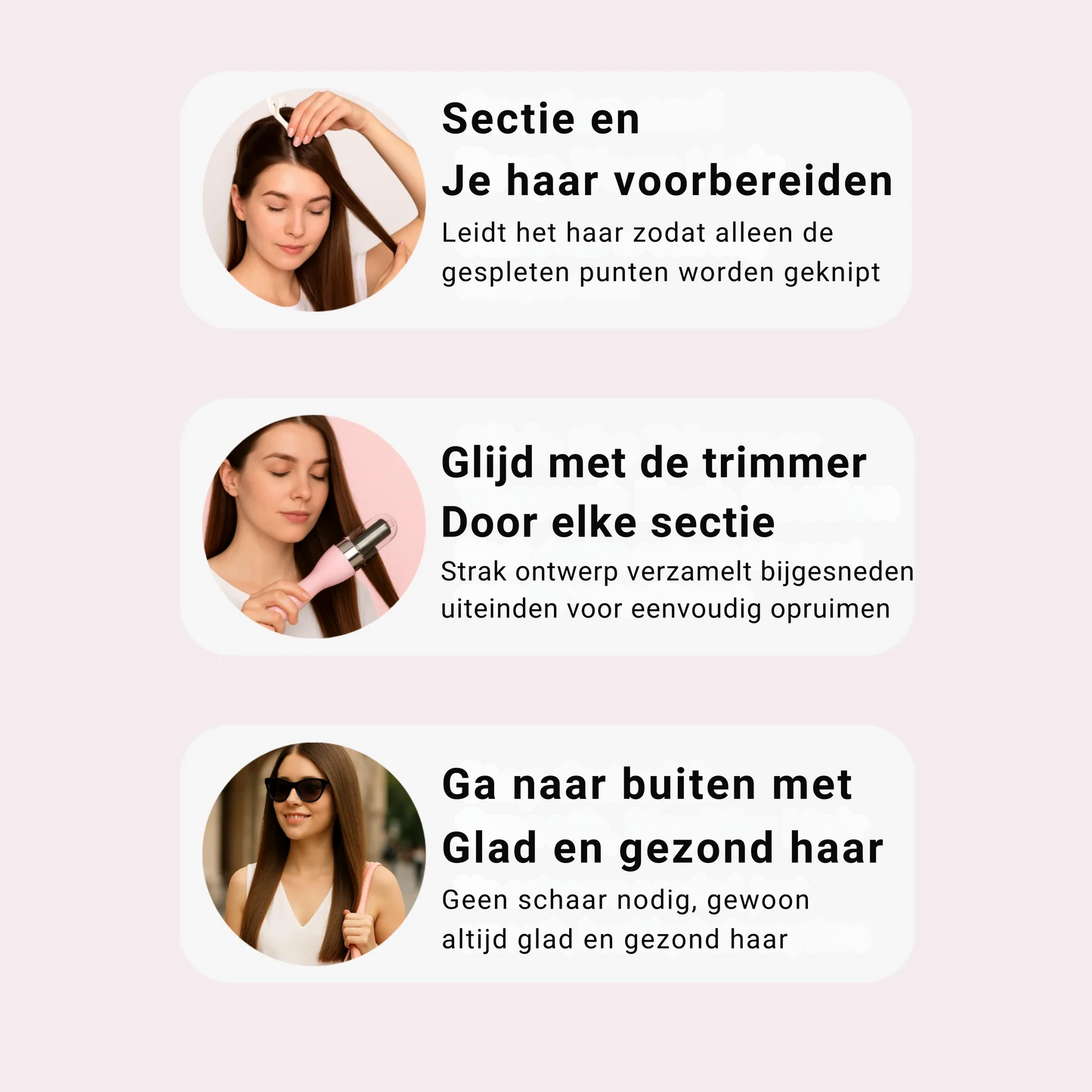 TrimWell - Precisie trimmer voor gespleten punten