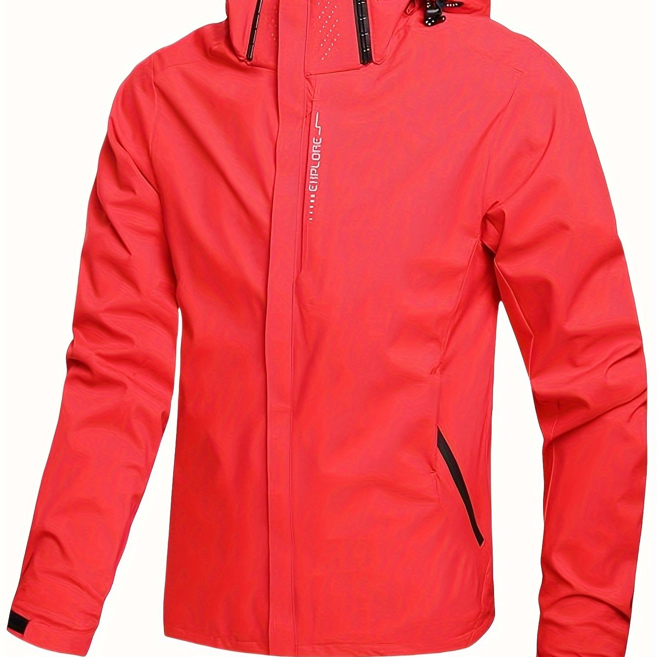 Heren losse buitenfietsen casual mode capuchon trui windjacke jack