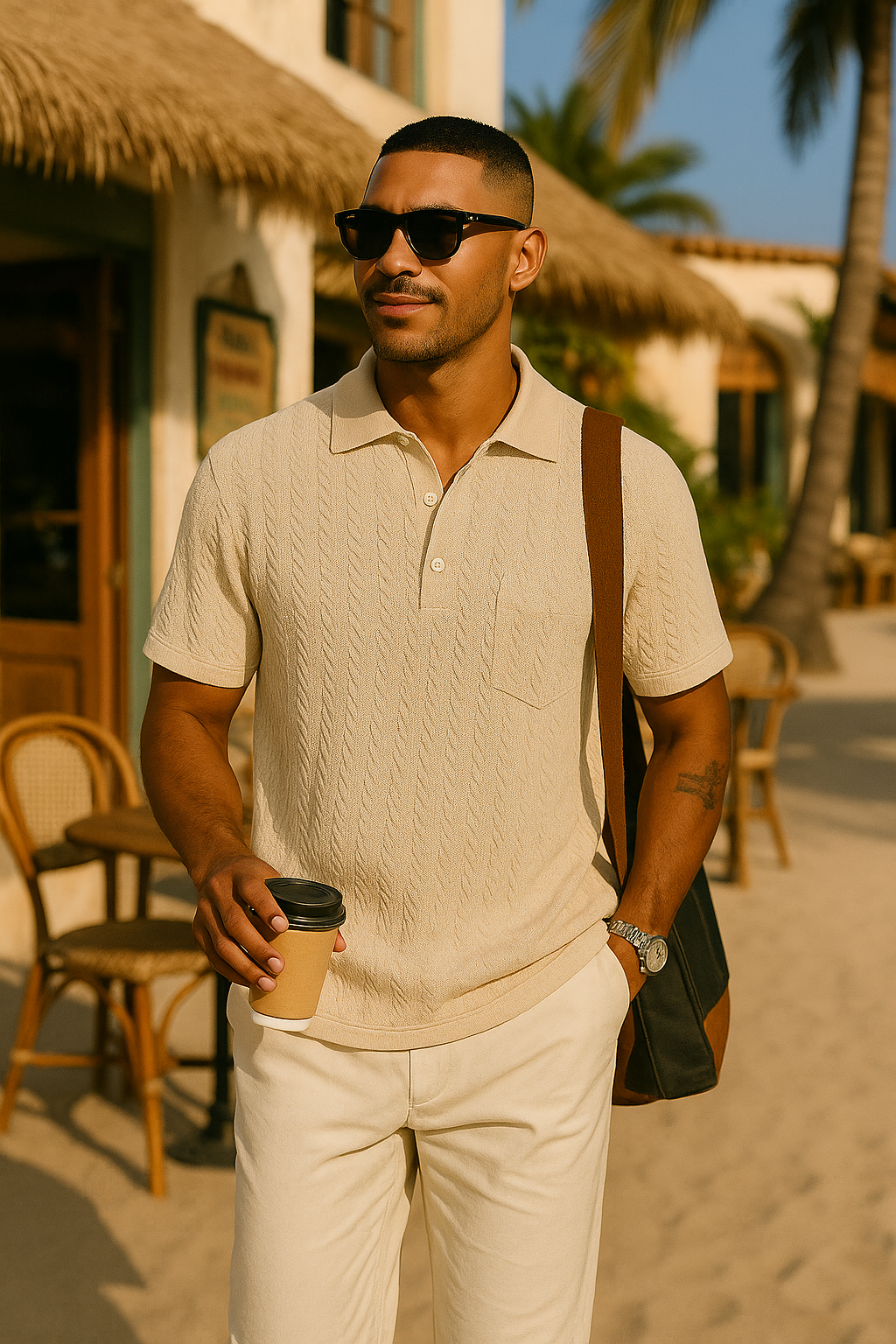The Rivera Knit Polo