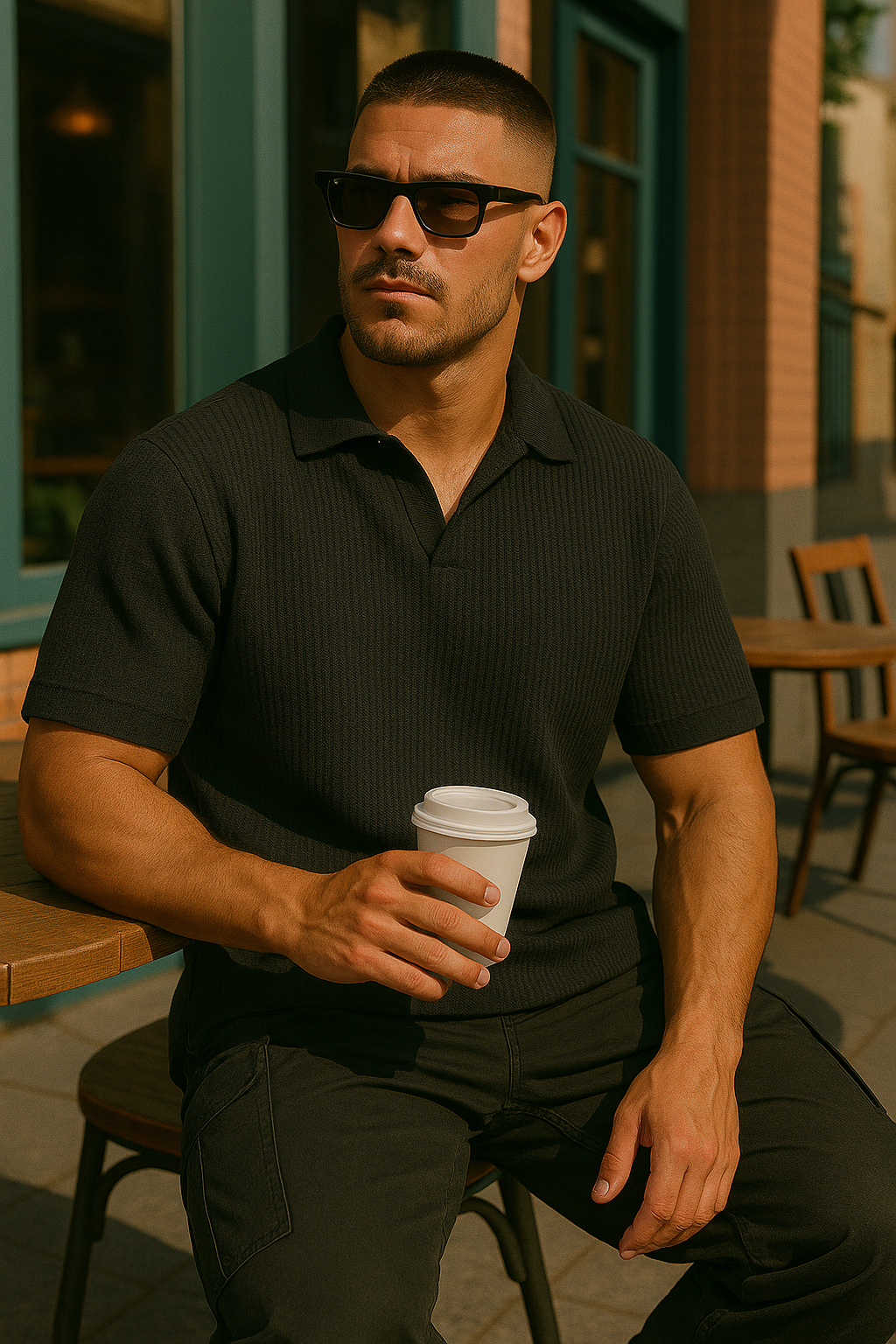 The James Grid Polo