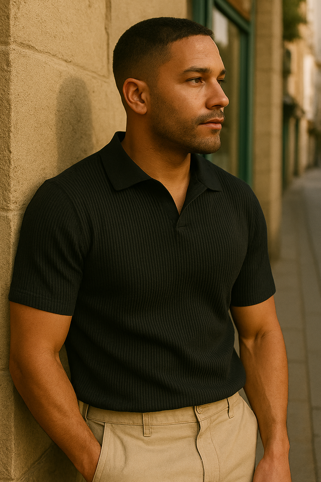 The James Grid Polo