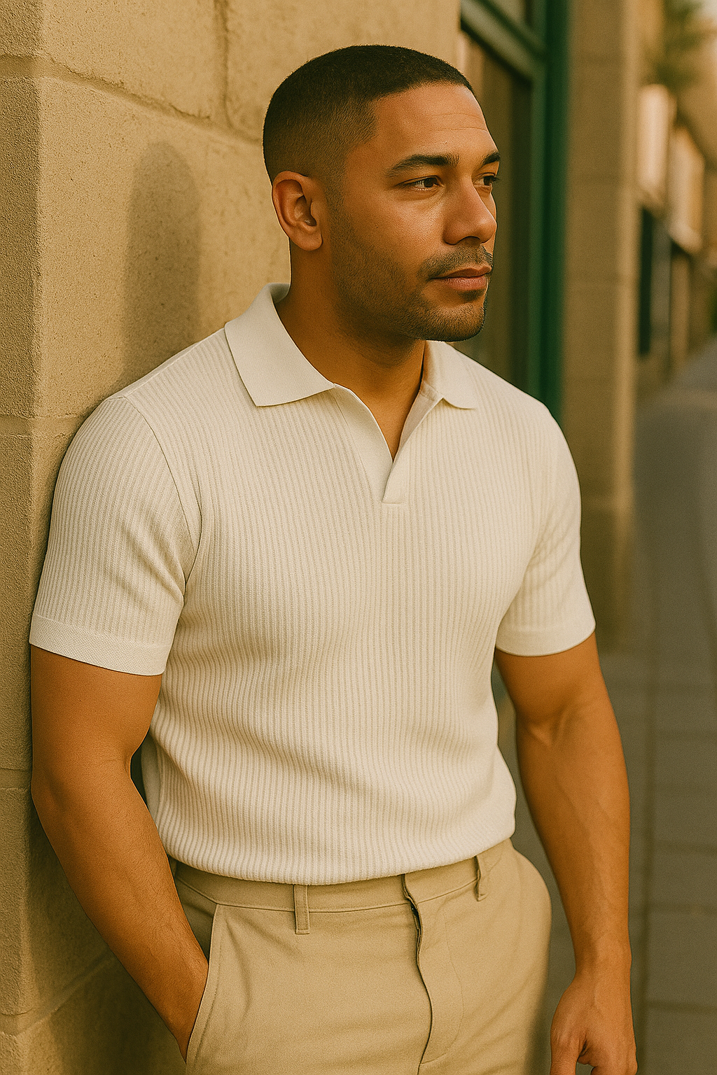 The James Grid Polo