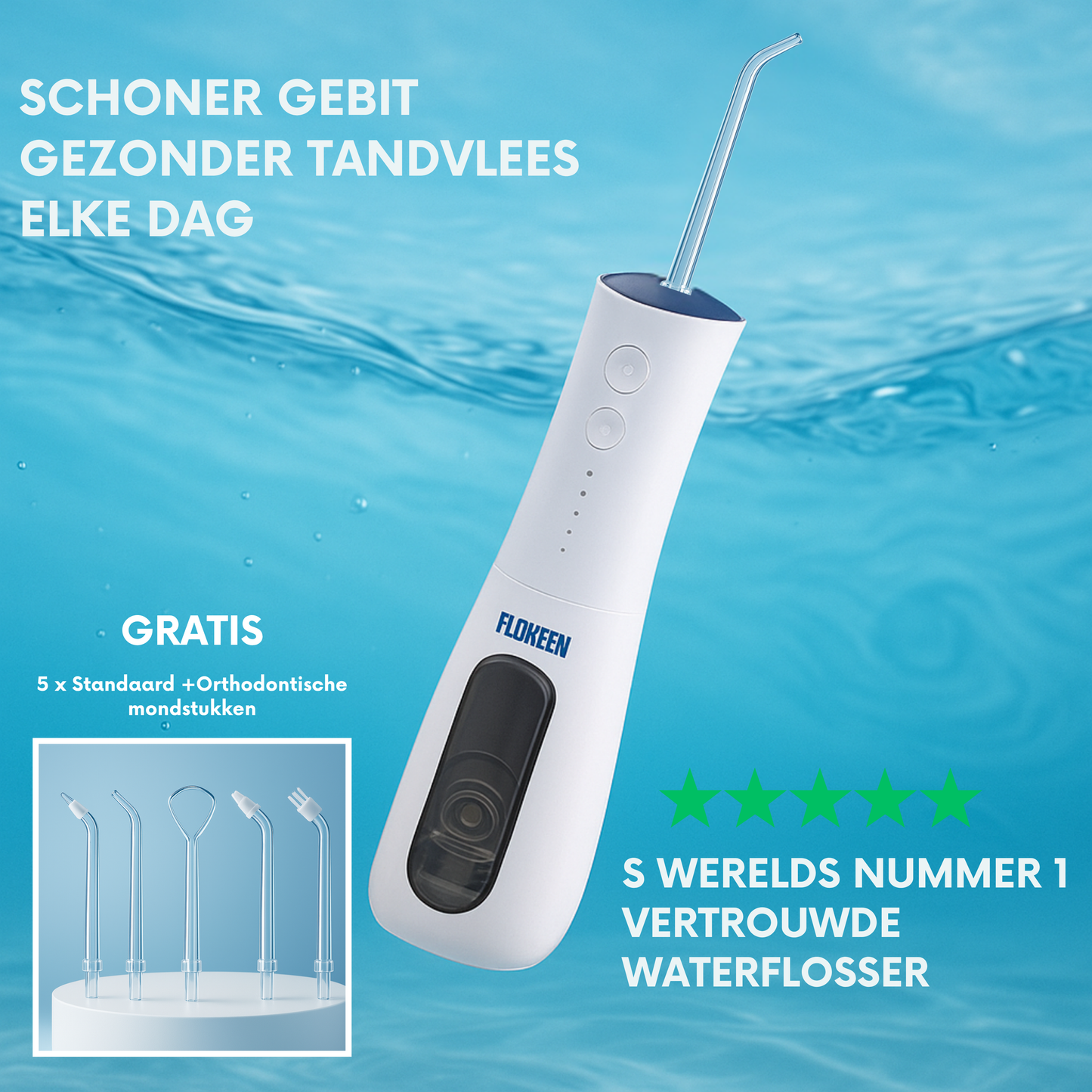 Flokeen – Geavanceerd Waterflossen