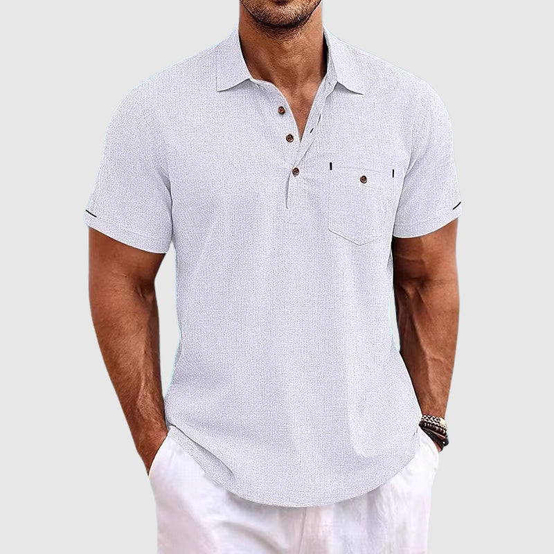 The Naro Linen Polo