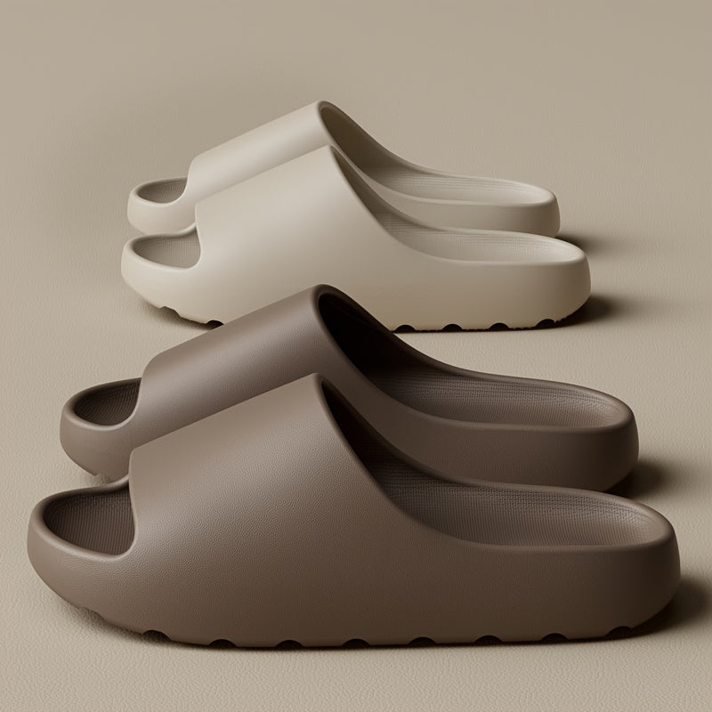 Zachte EVA-sandalen voor heren - lichtgewicht, instapschoenen met open teen voor binnen/buiten gebruik, strand- en zomerschoenen, casual schoenen | minimalistisch ontwerp | lichtgewicht schoeisel