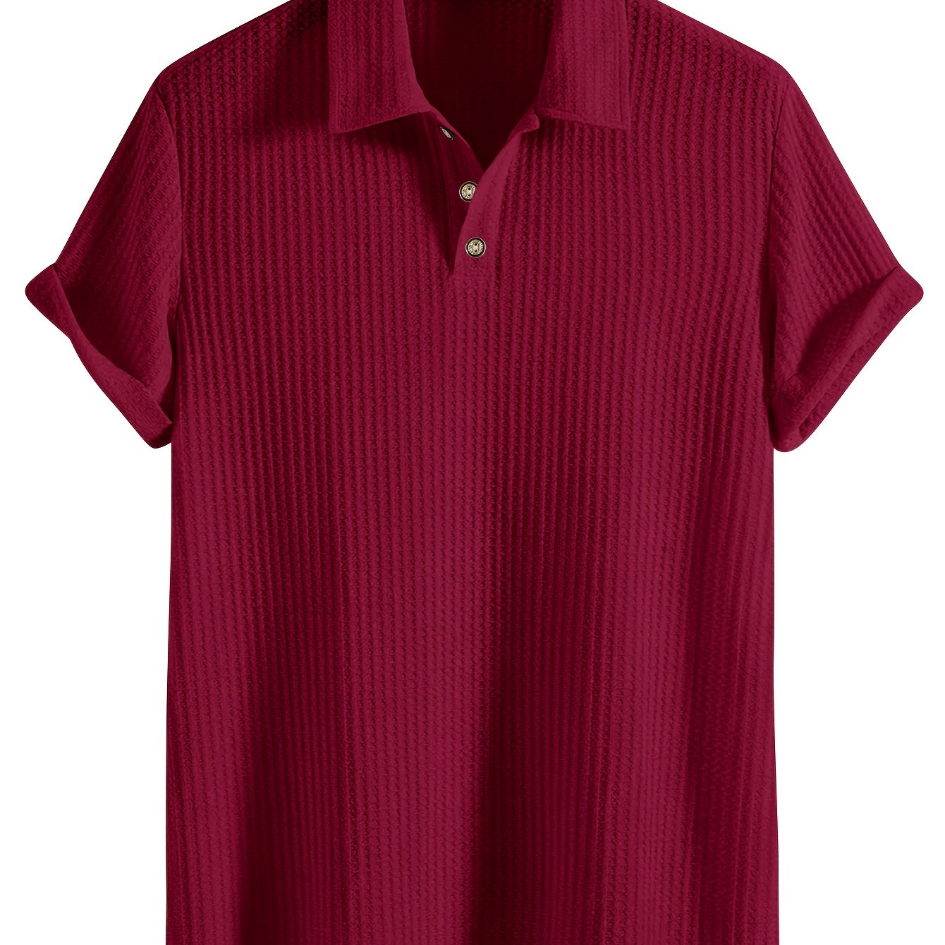 2025 Nieuw Casual Sportshirt Heren Korte Mouwen Hoogwaardig Zomer Effen Kleur Top T-shirt Halflange Mouwen Veelzijdig voor Golf, Vissen, Basketbal, Kamperen, Fitness Zwemmen en Strand met Omkeerbare Kraag