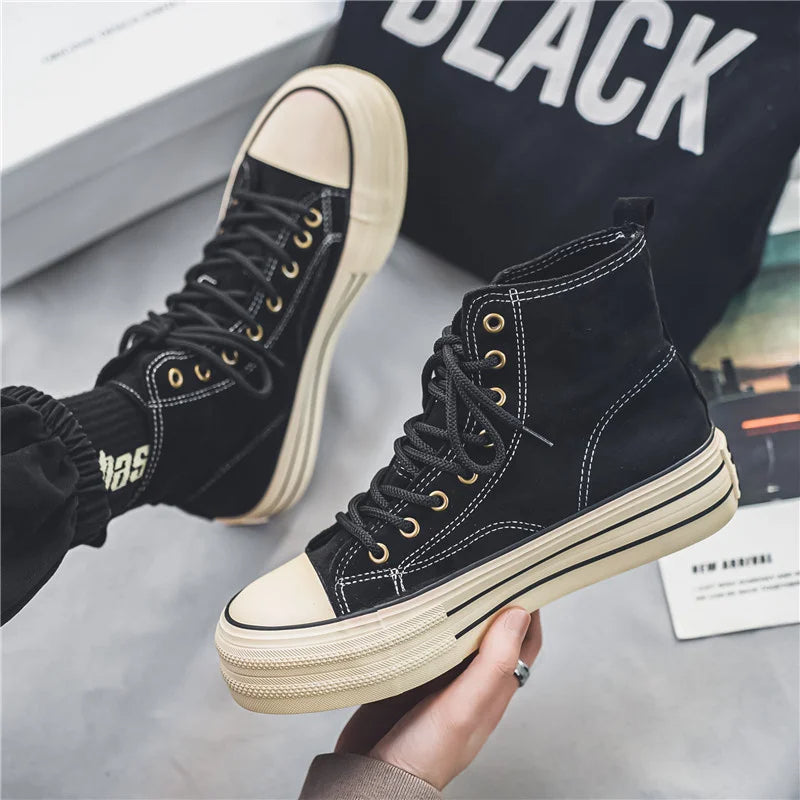 Maison Hoge Suède Sneakers