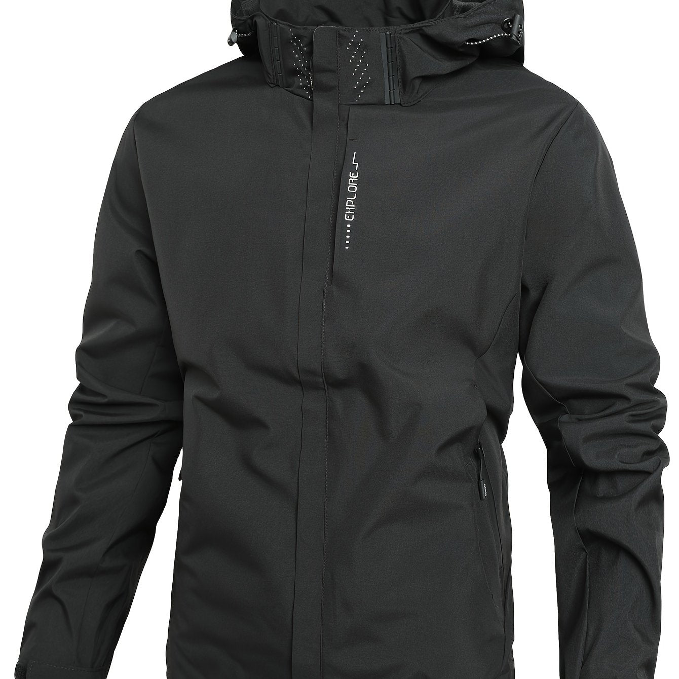 Heren losse buitenfietsen casual mode capuchon trui windjacke jack