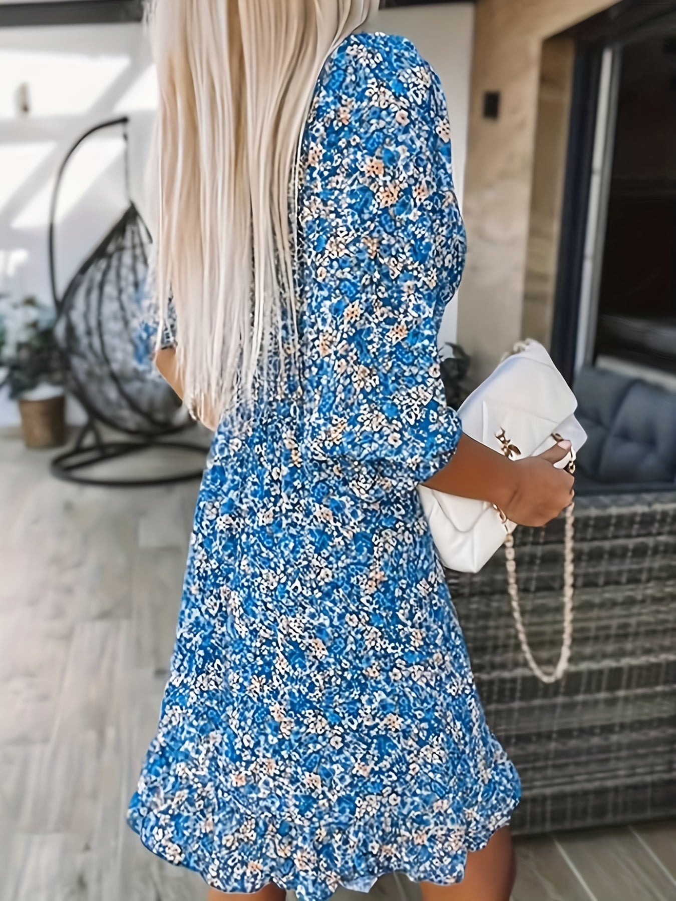 Elina Jurk met Elastische Taille