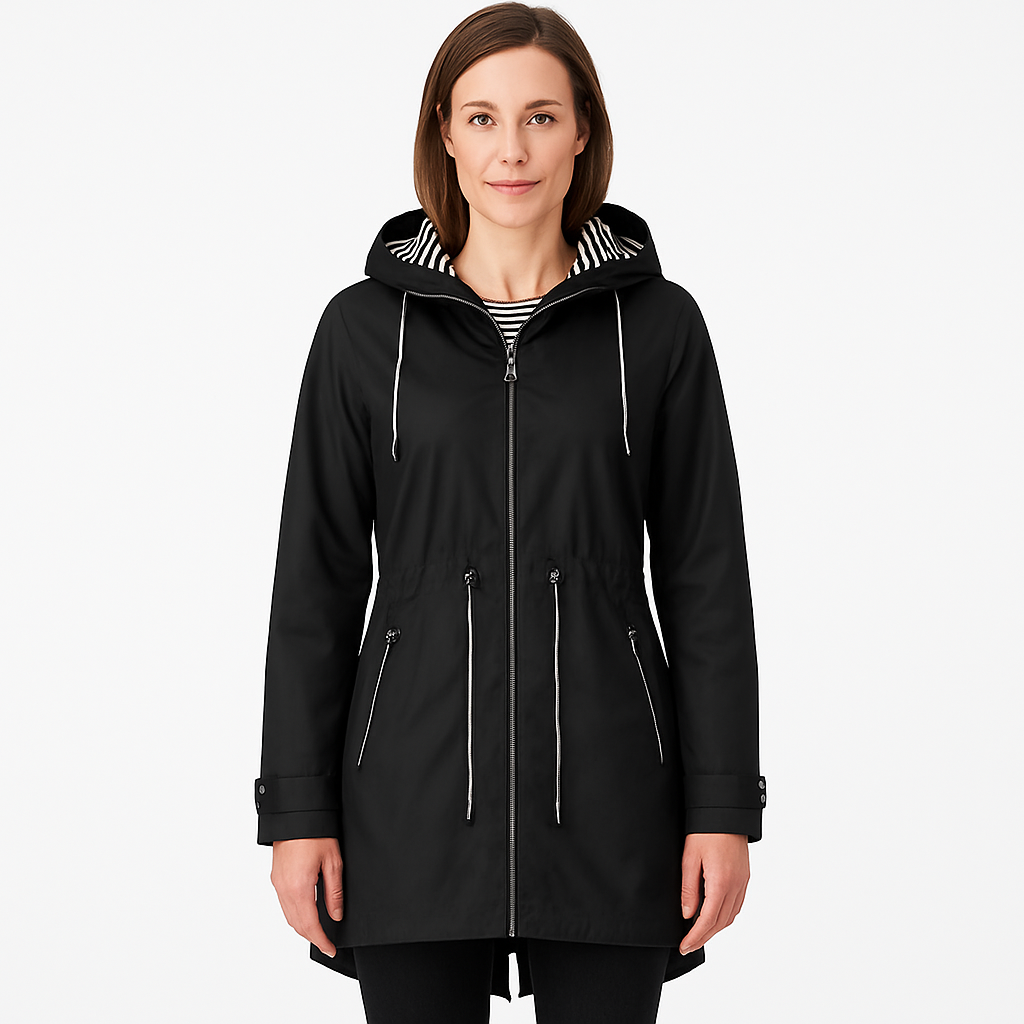 Regenjas Dames Waterdicht Met Capuchon
