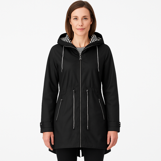 Regenjas Dames Waterdicht Met Capuchon
