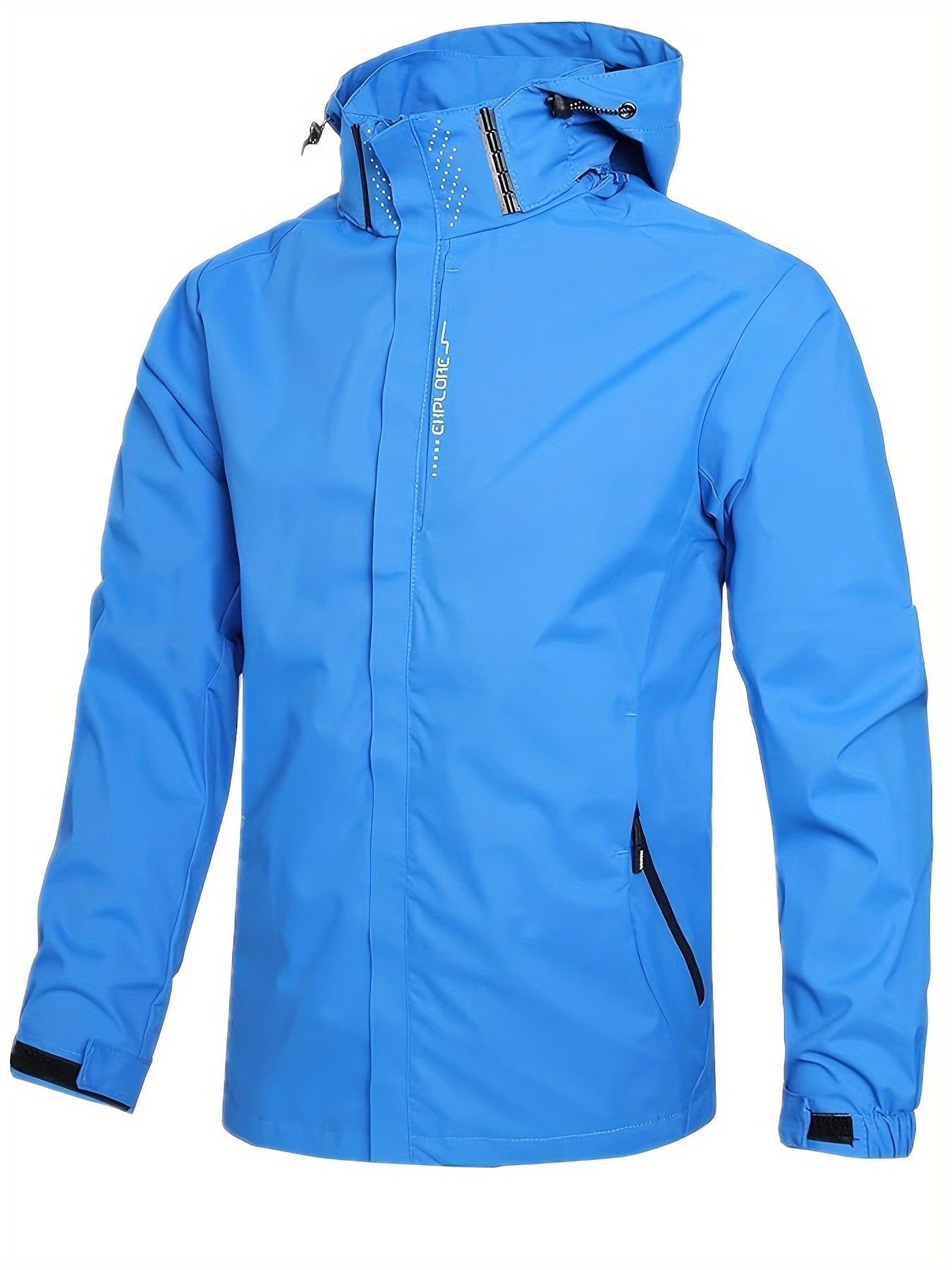Heren losse buitenfietsen casual mode capuchon trui windjacke jack