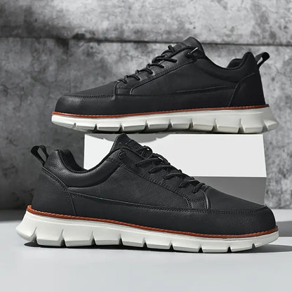 Heren Leren Sneakers Orthopedisch