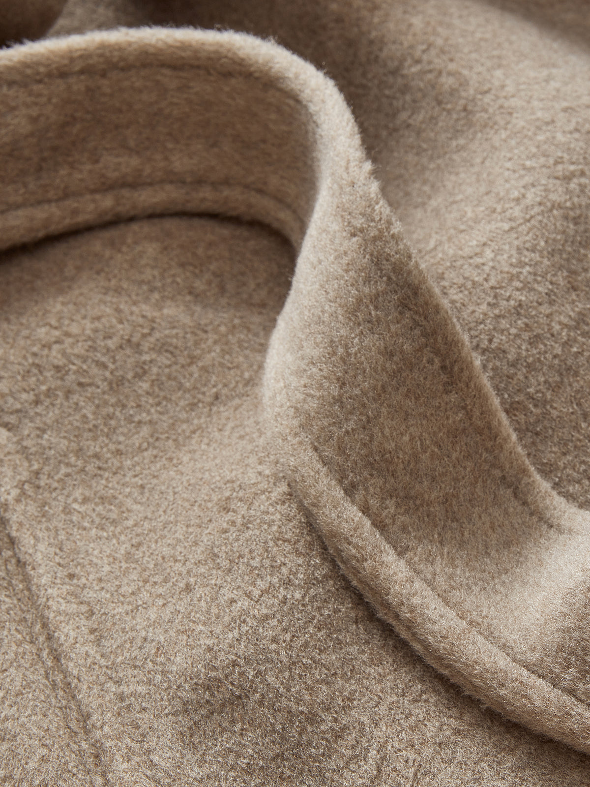 Mantel Dames Lang Wolmix met Ceintuur