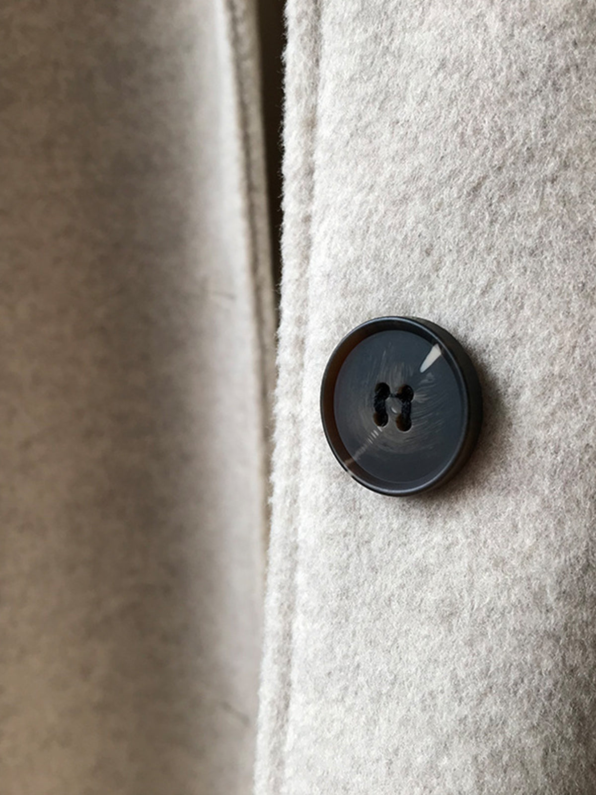 Mantel Dames Lang Wolmix met Ceintuur