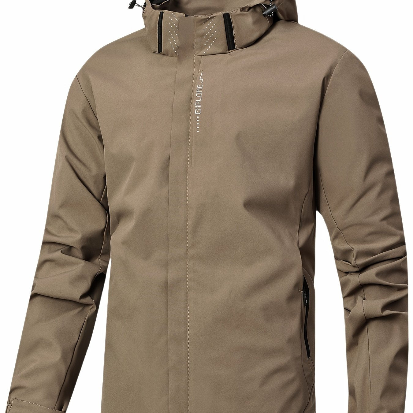 Heren losse buitenfietsen casual mode capuchon trui windjacke jack