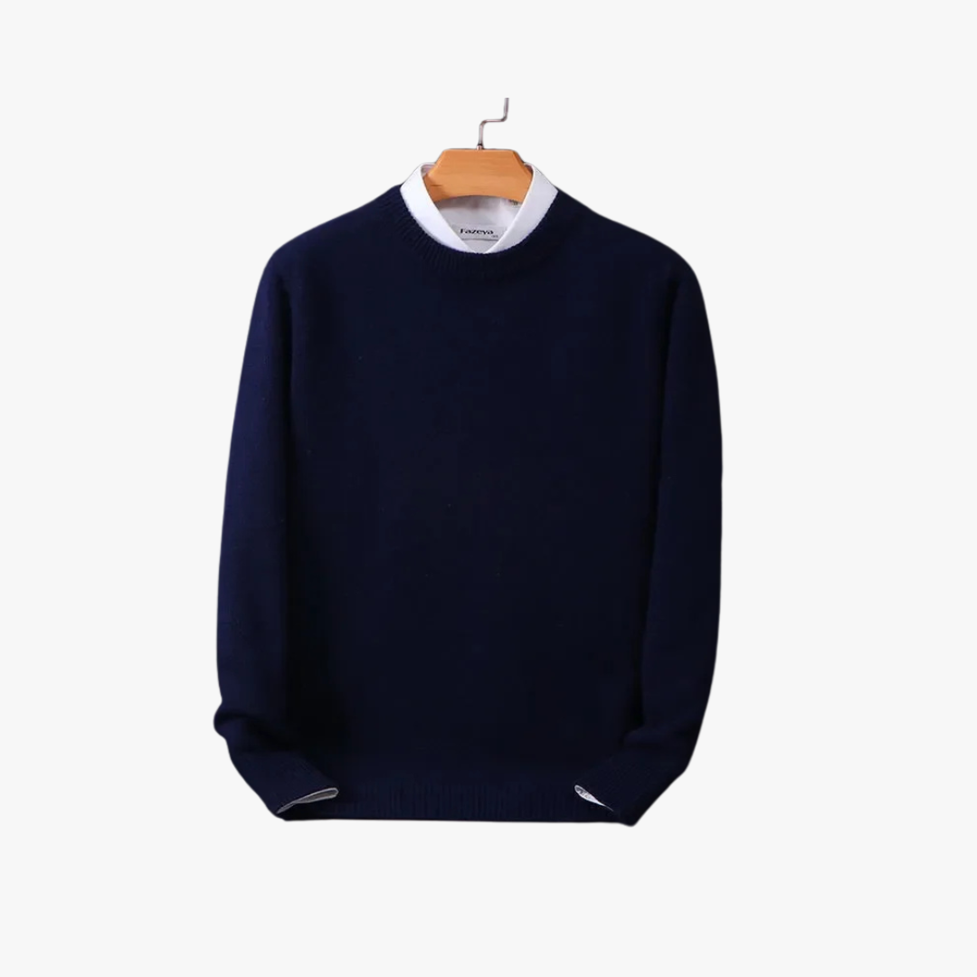 Heren Cashmere Trui Losse Pasvorm