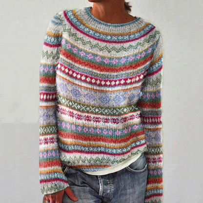 Dames Wolltrui Comfortabel | Pullover