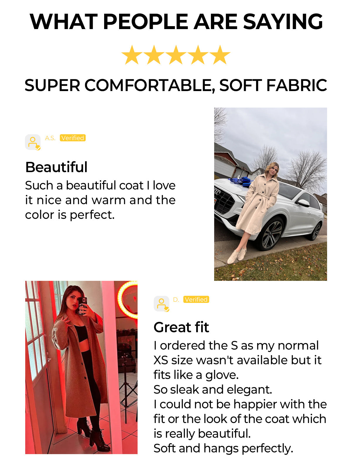 Mantel Dames Lang Wolmix met Ceintuur