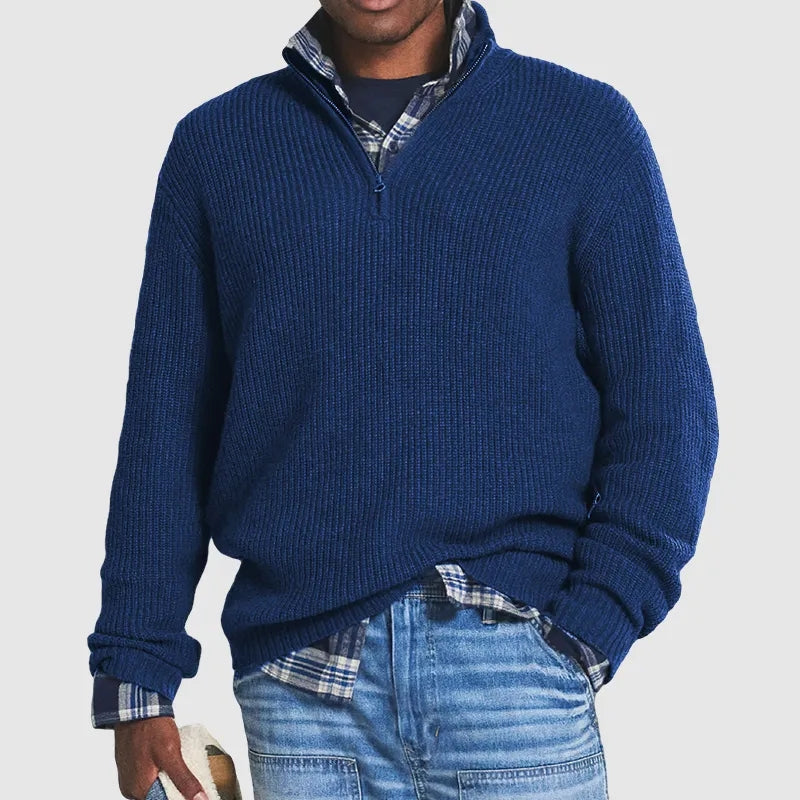 Herentrui Pullover in Kleurenmix