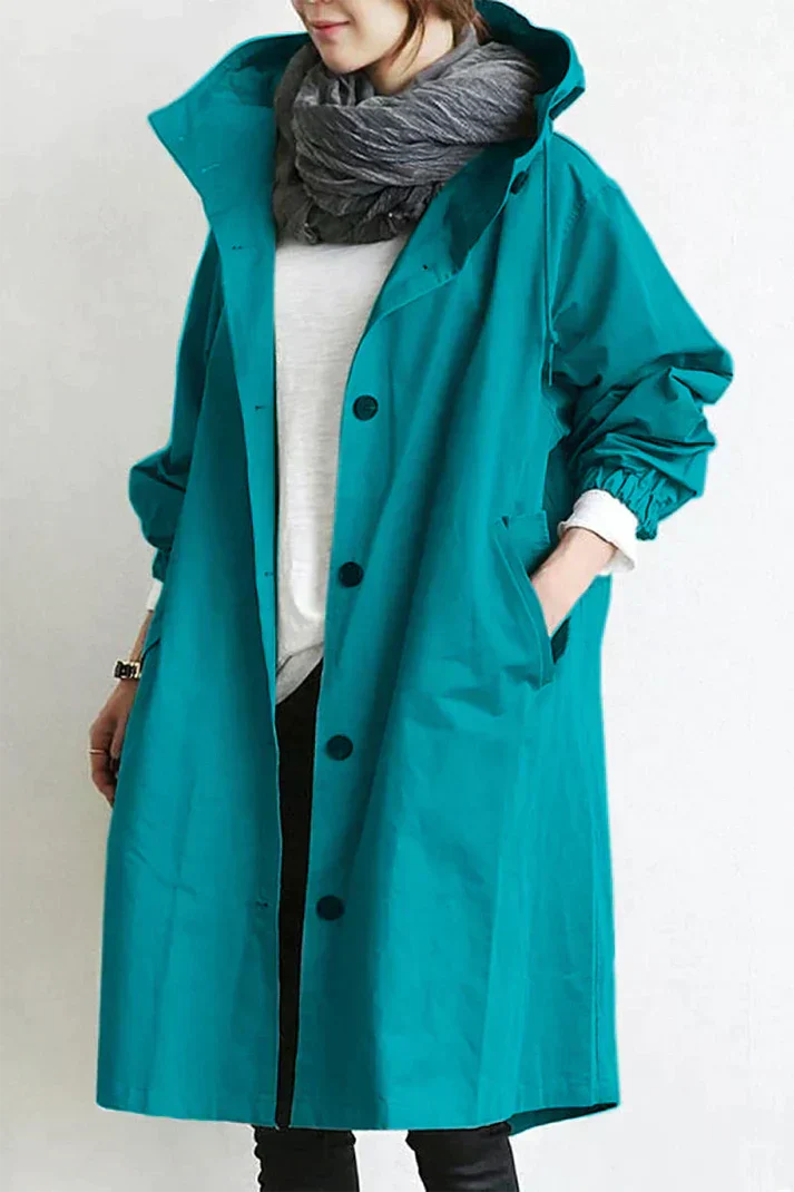 Anna Trenchcoat met Capuchon