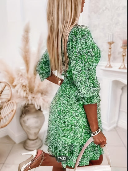 Elina Jurk met Elastische Taille