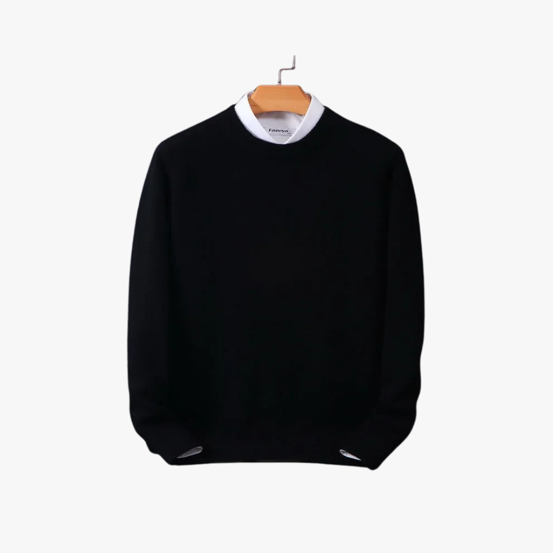 Heren Cashmere Trui Losse Pasvorm