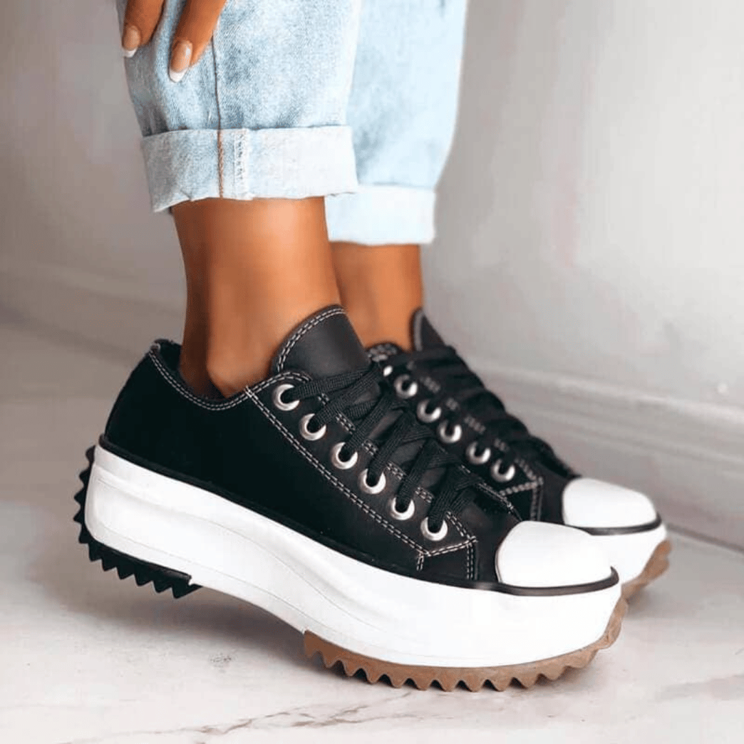 Dames Sneakers Canvas Plateau Zool