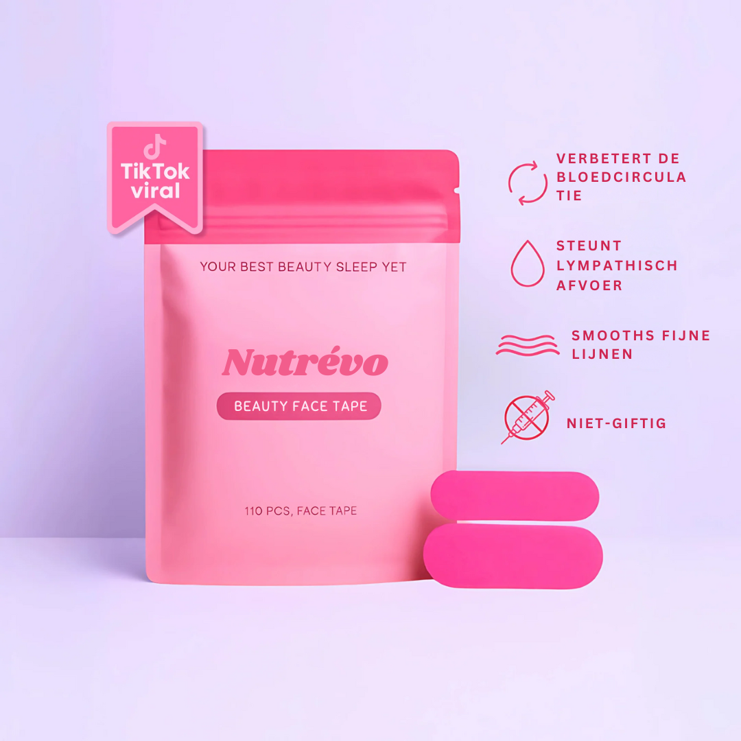 Nutrévo – SkinSculpt-tapes geven je een natuurlijke glans