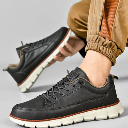 Heren Leren Sneakers Orthopedisch