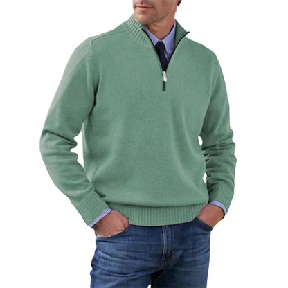 Heren Trui | Half Zip Pullover