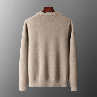 Emiliano Gebreide Wol Cardigan