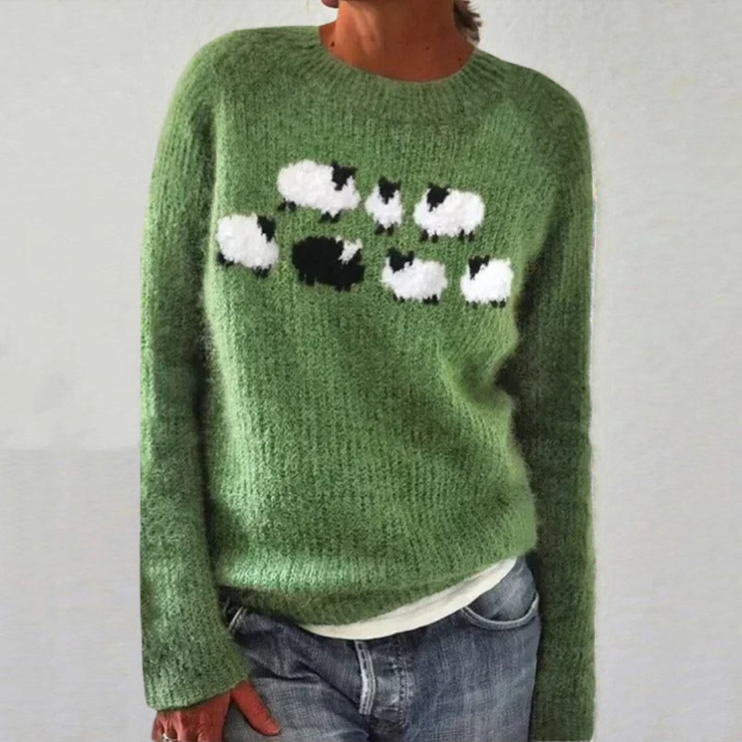 Dames Wolltrui Comfortabel | Pullover