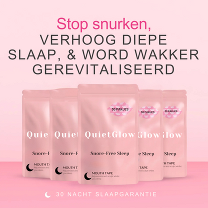 QuietGlow – Snurk-vrije slaap Rustig en stil