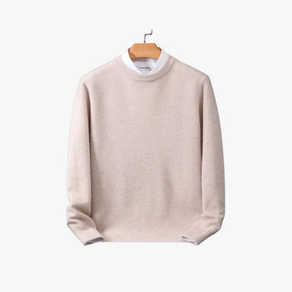 Heren Cashmere Trui Losse Pasvorm