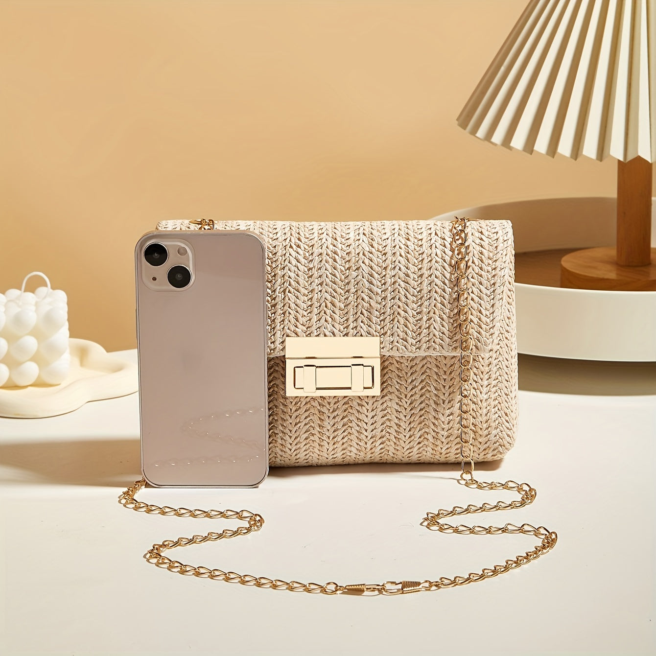 Belle & Co - Geweven Schoudertas