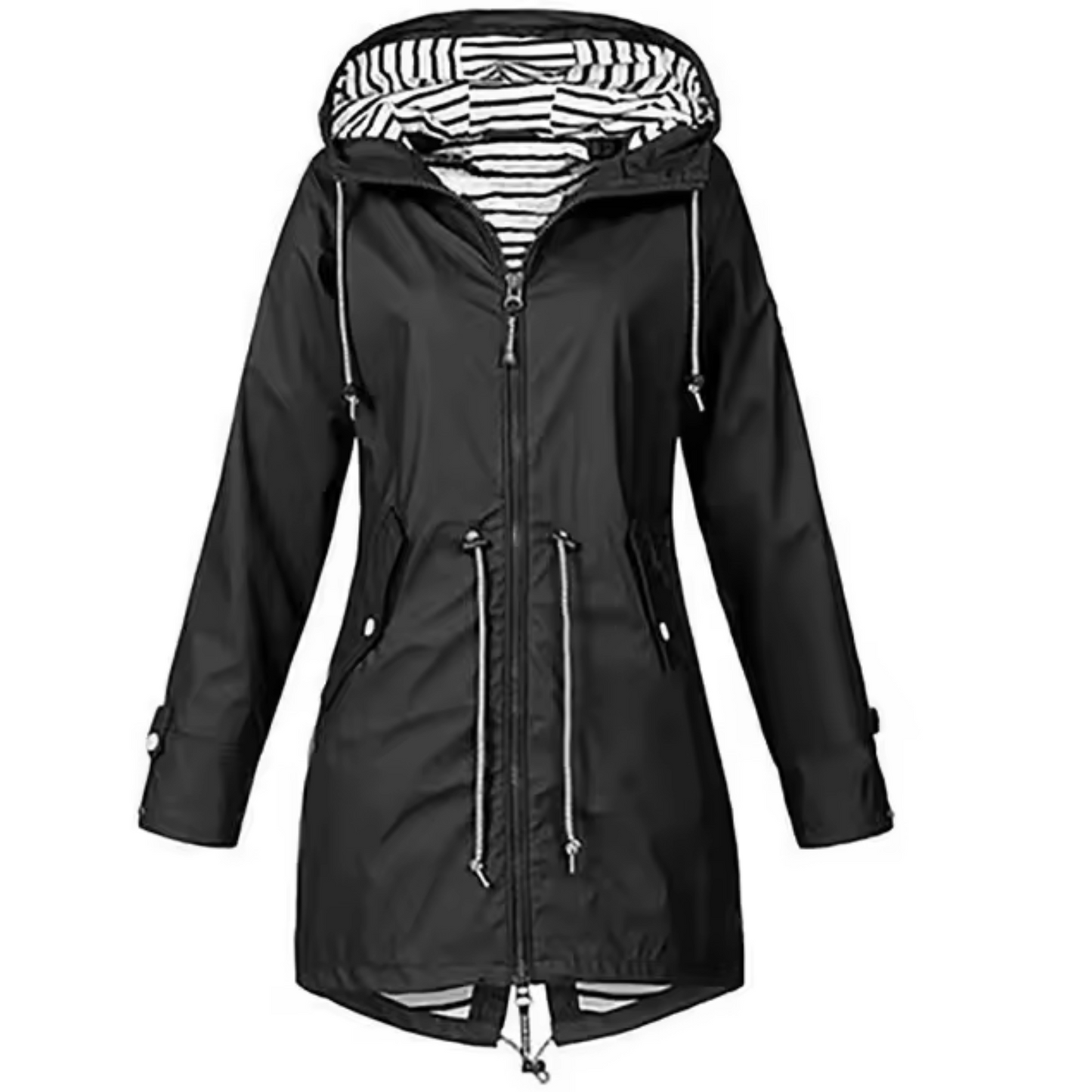 Regenjas Dames Waterdicht Met Capuchon
