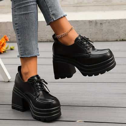 Vivienne Oxford Veterschoenen | Plateauzool